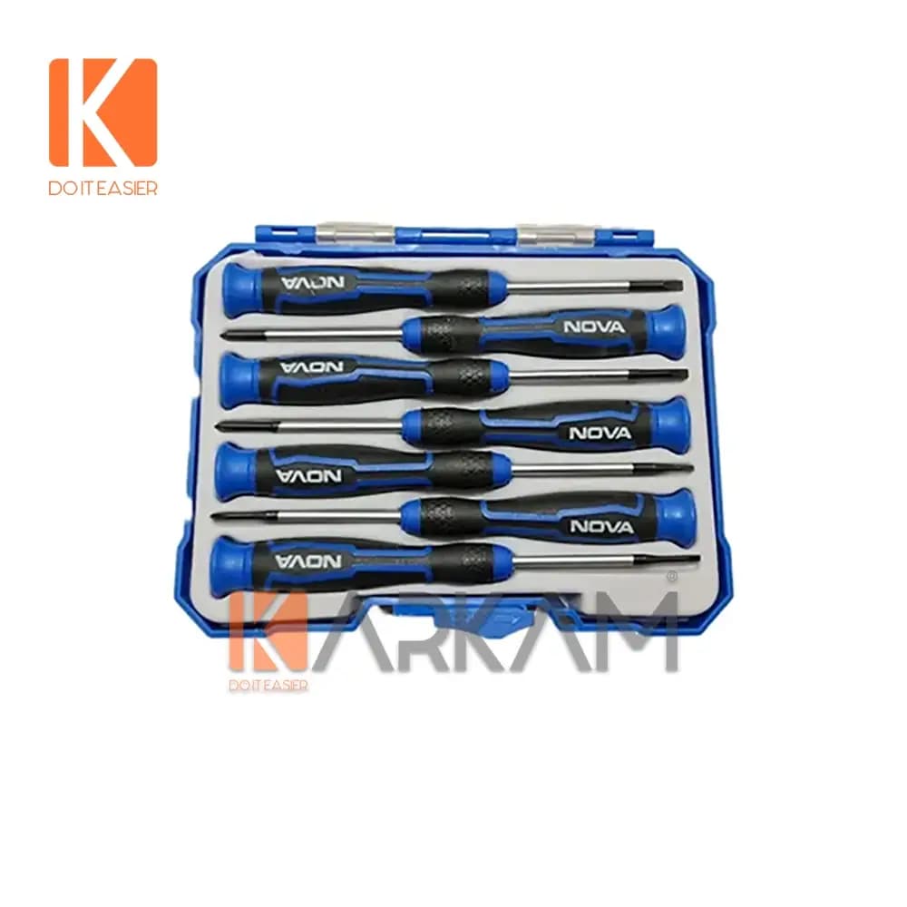 پیچگوشتی ساعتی 7 پارچه NTS1339 نوا