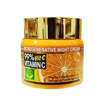 کرم شب احیاکننده ویتامین سی وکالی | WOKALI Vitamin C Regenerative Night Cream