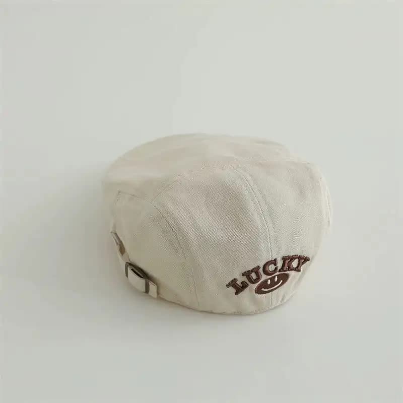 کلاه پسرانه بچگانه خبرنگاری طرح lucky (مناسب کودکان 2 تا 6 سال) — تصویر ۷