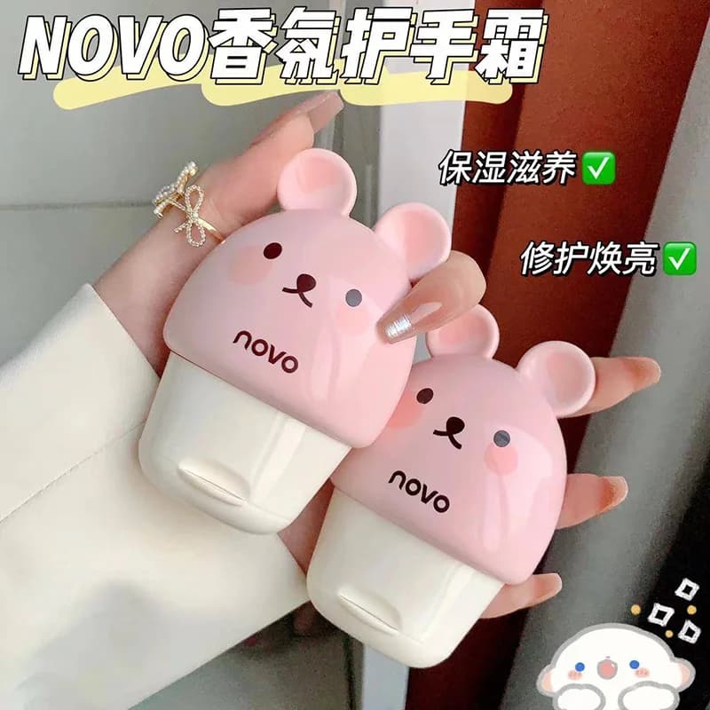 کرم مرطوب کننده دست طرح خرس فانتزی برند Novo — تصویر ۳
