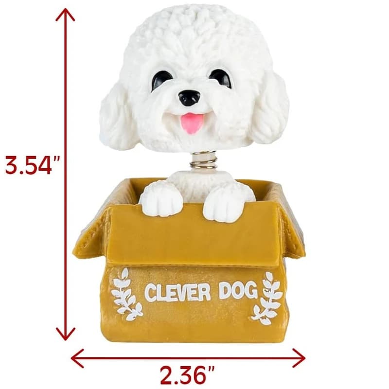 فیگور مدل سگ کله فنری طرح Clever Dog کد CD816A — تصویر ۲
