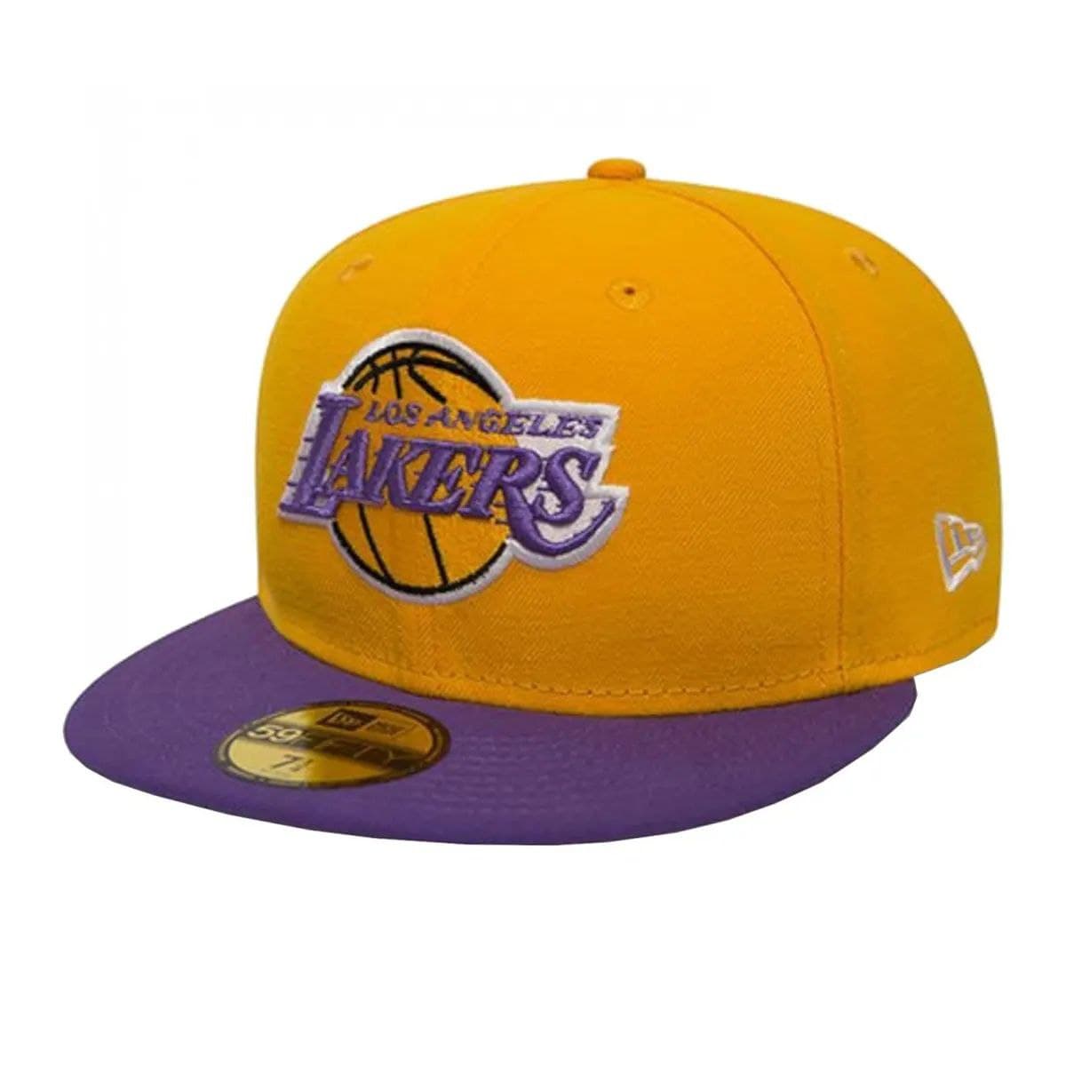 کلاه اسپرت مردانه نیو ارا مدل New Era NBA Los Angeles Lakers Basic 59FIFTY Cap NW10861623
