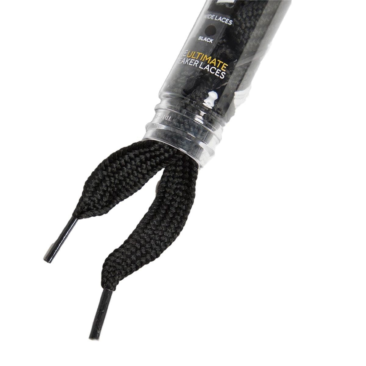 بند کفش مشکی (پهن) کرپ مدل CREP PROTECT LACES black wide — تصویر ۲