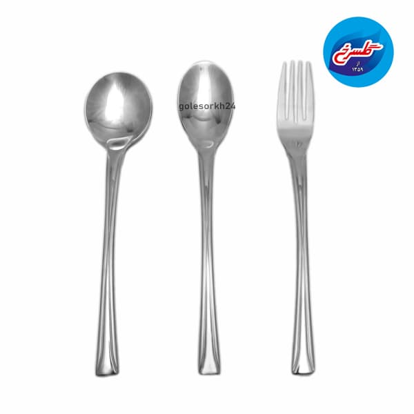 سرویس قاشق چنگال 138 پارچه نیکولاس مدل اسنیم مات — تصویر ۶