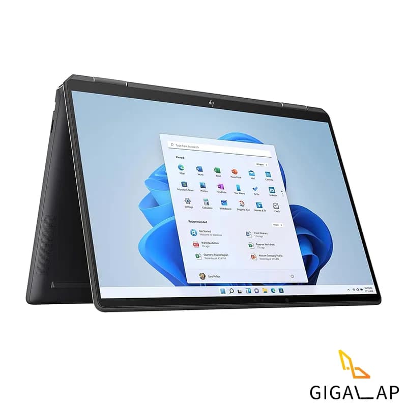 لپ تاپ استوک اداری اچ پی Specter 14 مدل i7 1255U 16GB 512GB SSD INTEL IRIS XE 14″ 4K X360 TOUCH — تصویر ۴