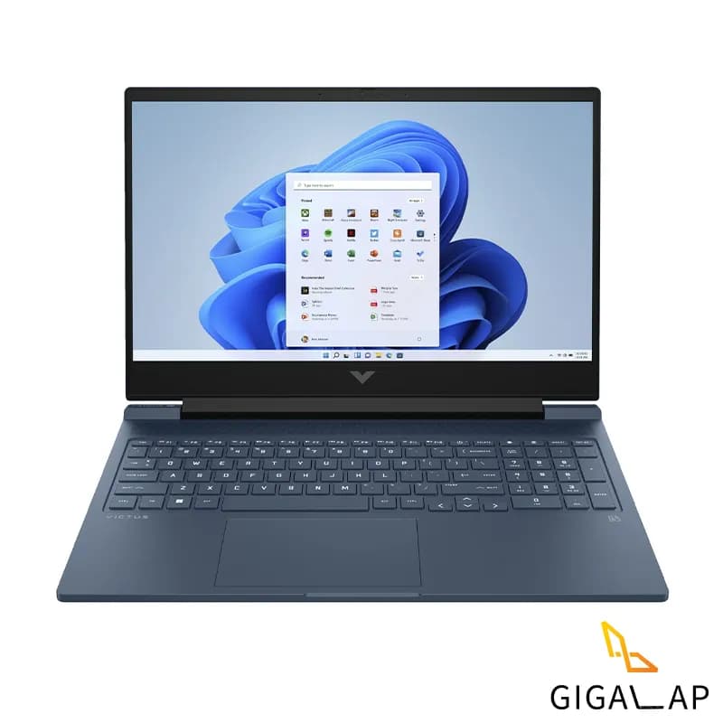 لپ تاپ استوک گیمینگ اچ پی Victus 16X مدل i7 13650HX 8GB 512GB SSD 8GB RTX 4060 16 “FHD 144HZ