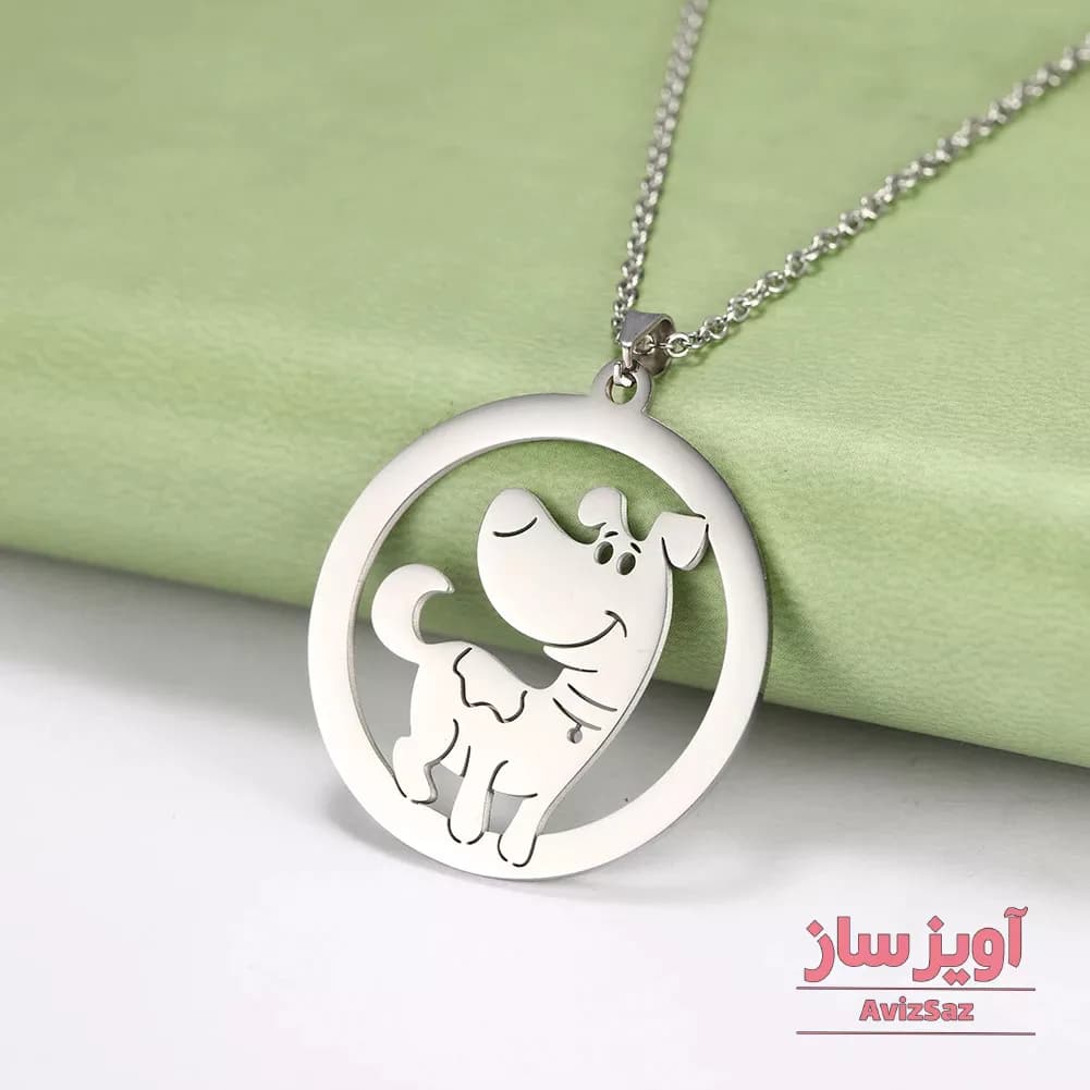 گردنبند فانتزی سگ کد 101349