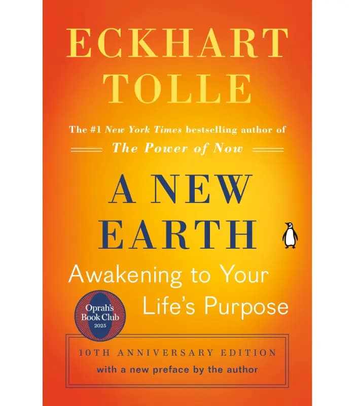 کتاب A New Earth: Awakening to Your Life’s Purpose اثر Eckhart Tolle | نسخه انگلیسی PDF