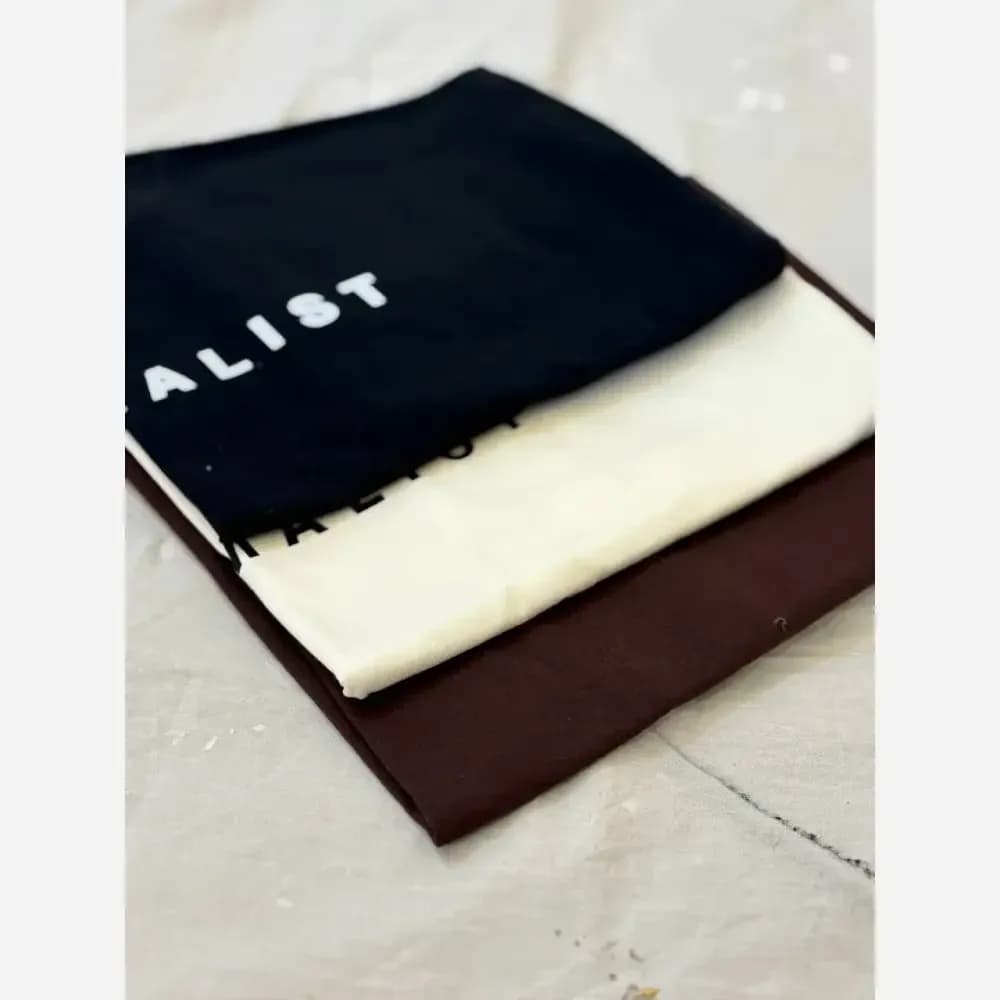 تیشرت کراپ دخترانه زنانه مینیمال سبز پاستلی طرح MINIMALIST — تصویر ۴