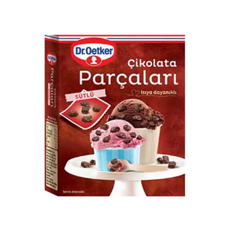 تکه های شکلات شیری دکتر اوتکر Dr.Oetker