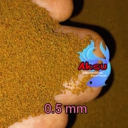 غذای ماهی گوپی 0.5 میل 100 گرمی بیومار زیرابی استا اسپیرو اکسو مناسب برای انواع ماهی کوچک اکواریوم — تصویر ۲