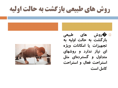 پاورپوینت فعالیت و تندرستی (17601) — تصویر ۷