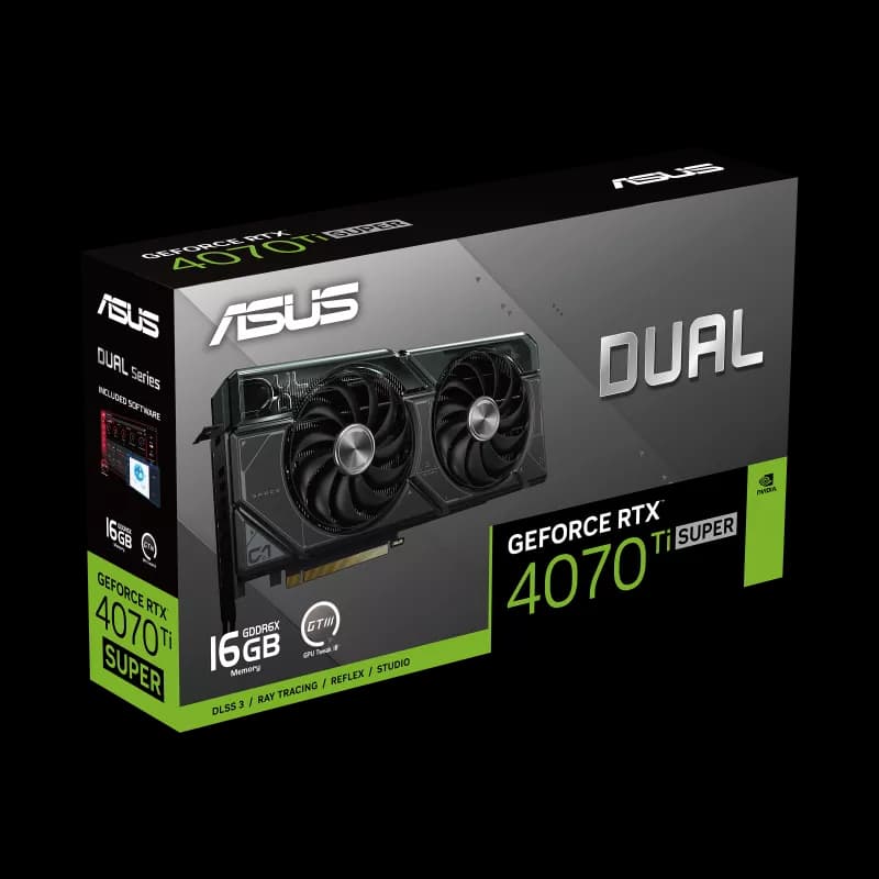 کارت گرافیک مدل ASUS Dual GeForce RTX 4070 Ti SUPER ایسوس — تصویر ۲