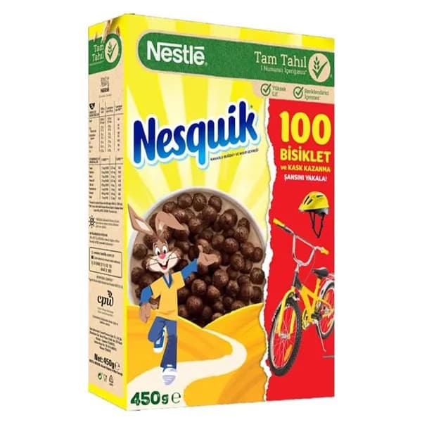 نسکوئیک توپی نستله قوطی حجم 450 گرم
