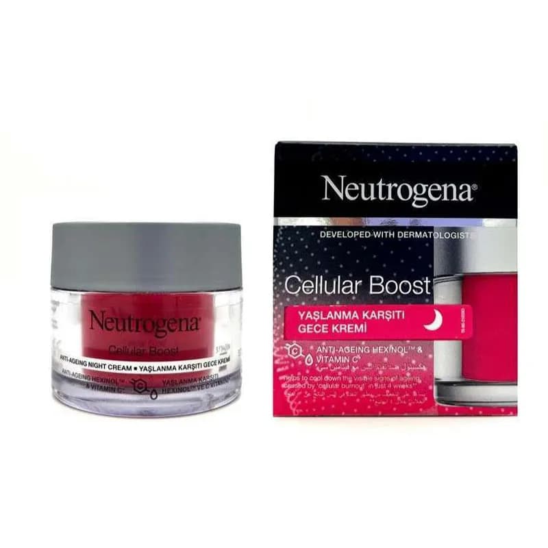 کرم ضد چروک شب سلولار بوست نوتروژینا حجم 50ml