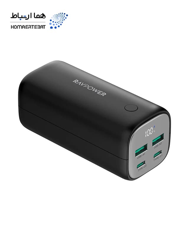 پاوربانک 20000 میلی آمپر راوپاور Ravpower PD Pioneer 20000mAh 70W RP-PB208PRO