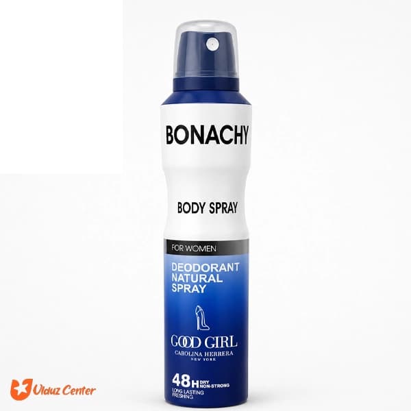 اسپری بدن زنانه Bonachy مدل Good Girl Carolina Herrera حجم 250 میل