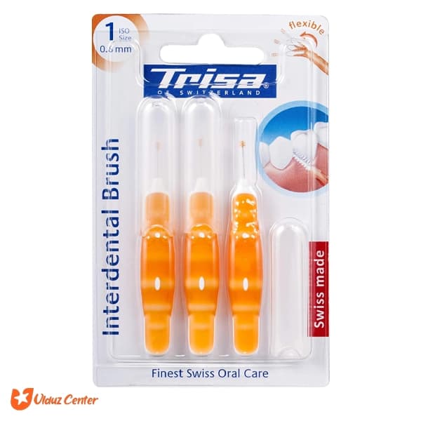 براش بین دندانی Trisa پروفیشنال 0.8 میلیمتری نارنجی ایزو یک