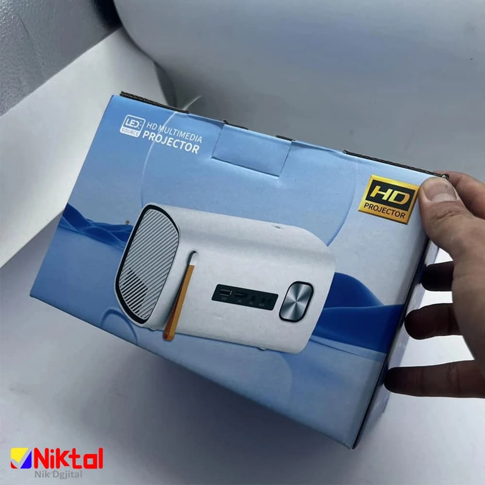 ویدئو پروژکتور مدل T100A اندروید، فوکوس خودکار، کیفیت صدای عالی، 720p — تصویر ۵