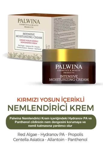 کرم صورت PALWINA Cosmetics | NEMLENDİRİCİ اورجینال