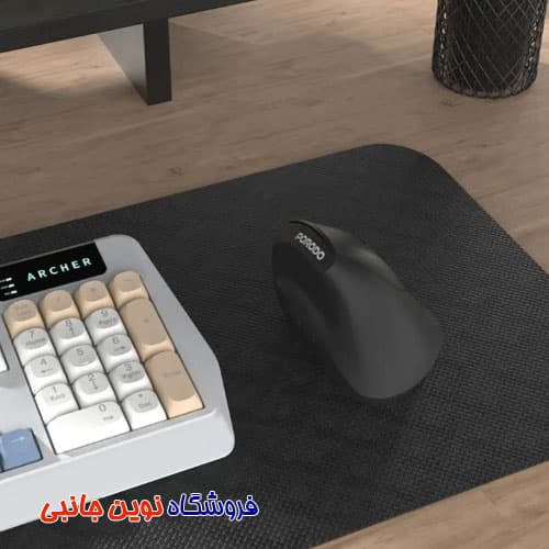 ماوس بی سیم پرودو مدل PD-ETK05-BK ا Porodo Vertical 4000 DPI Wireless Mouse (تک / عمده) — تصویر ۲