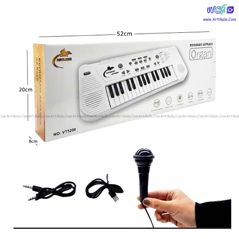 ارگ موزیکال 32 کلید کدVT5200 — تصویر ۲