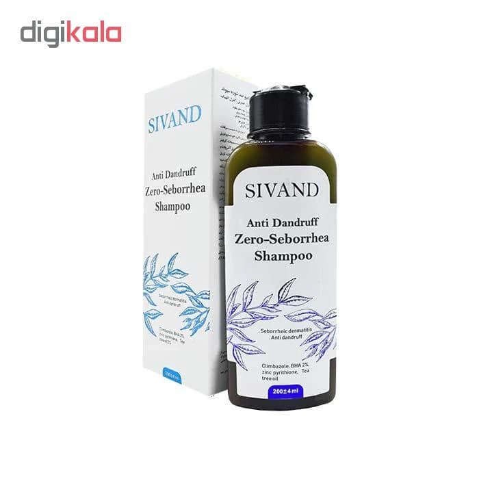 شامپو ضد شوره سر و بدن سیوند سری Climbazole مدل Zero Dandruff 0359 حجم ۲۰۰ میلی لیتر — تصویر ۵