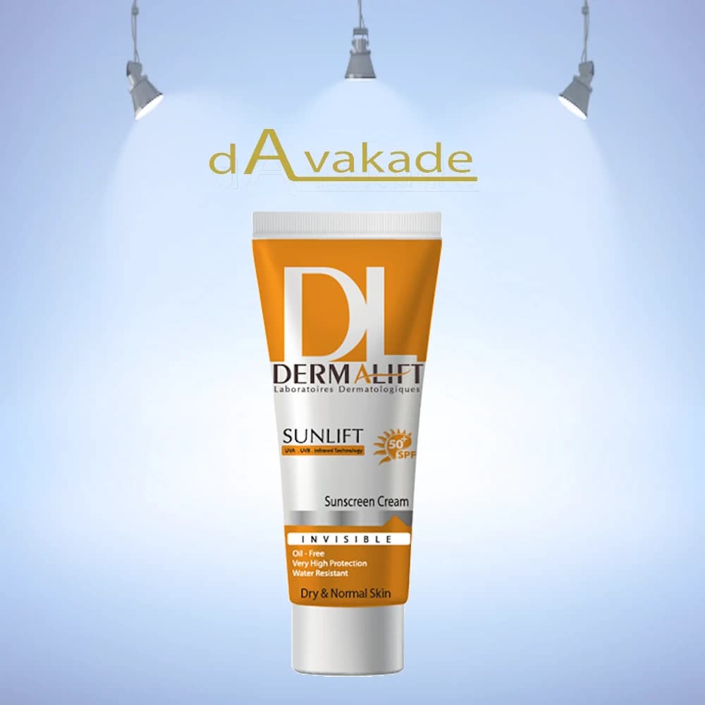 ضد آفتاب سان لیفت SPF50+ رنگی پوست چرب 3 درمالیفت DERMALIFT — تصویر ۲