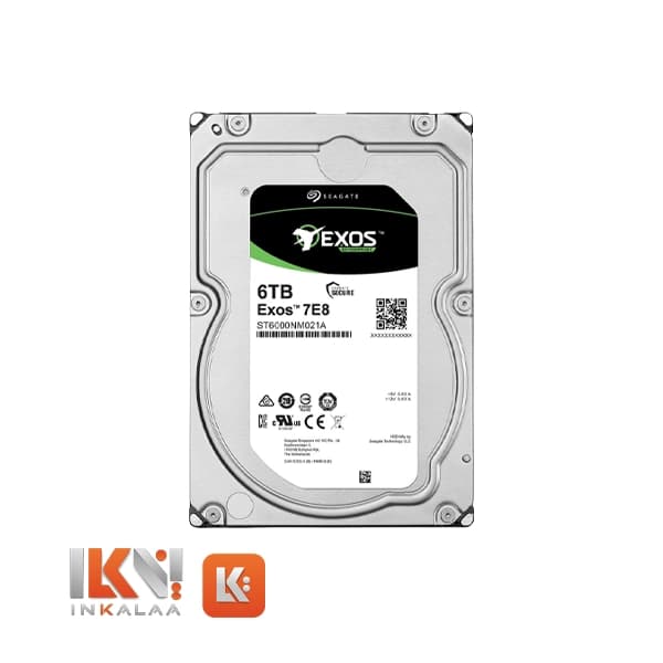 هارد سیگیت مدل Exos 7E8 ST6000NM021A ظرفیت 6TB