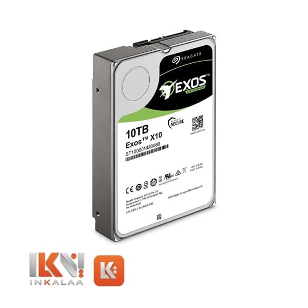 هارد سیگیت مدل Exos X10 ST10000NM0086 ظرفیت 10TB — تصویر ۳