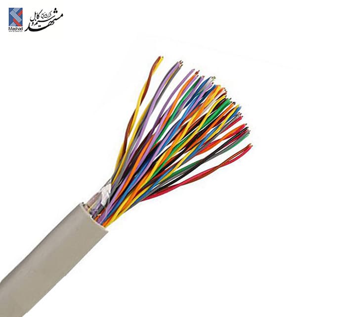 کابل تلفن 10 زوج 0.6 هوایی سیم و کابل مشهد
