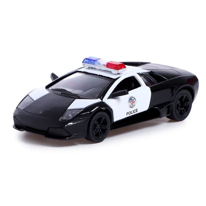 ماشین بازی کینزمارت مدل لامبورگینی پلیس Lamborghini Murcielago LP640 (Police) کد KT5317P — تصویر ۴