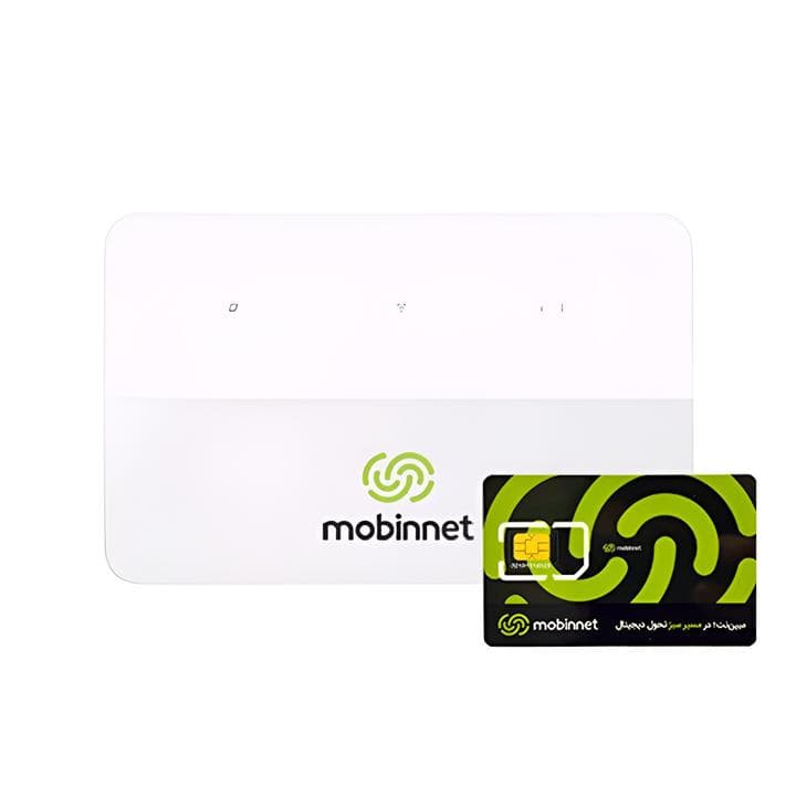 مودم 4G/4.5G مبین نت مدل Huawei B636 به همراه سیم کارت مبین نت با 30 گیگابایت اینترنت سه ماهه — تصویر ۷