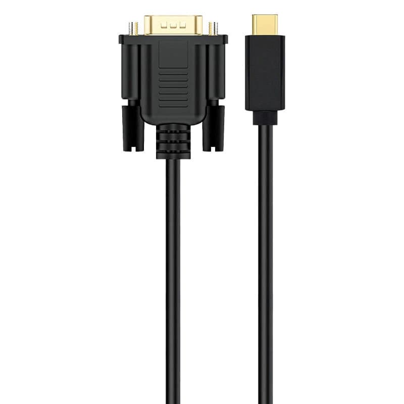 کابل تبدیل Type-C به VGA کی نت K-CO30 طول 1.8 متر — تصویر ۲