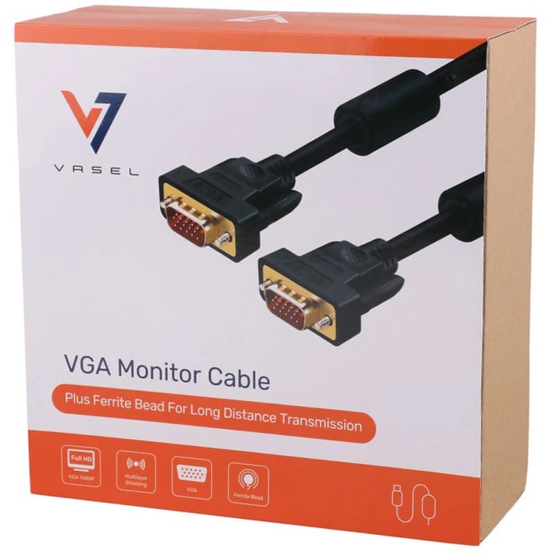 کابل VGA واصل Vasel طول 20 متر — تصویر ۵