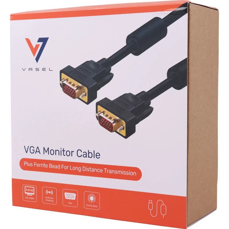 کابل VGA واصل Vasel طول 10 متر — تصویر ۵