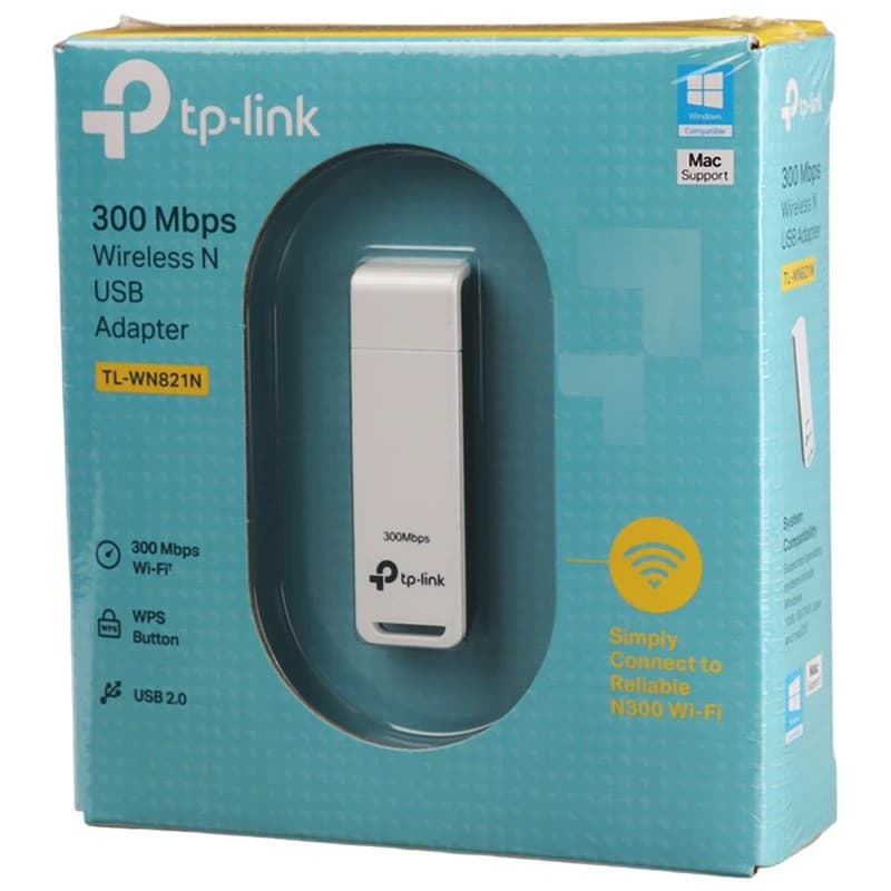 کارت شبکه بی سیم TP-LINK TL-WN821N 300Mbps — تصویر ۲