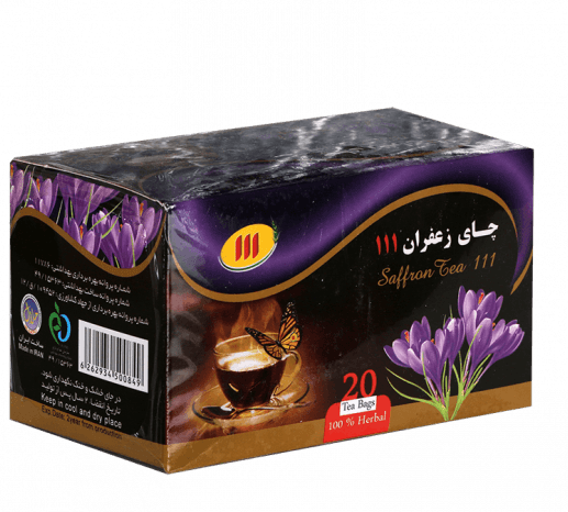چای زعفران کیسه ای 111 بسته 20 عددی