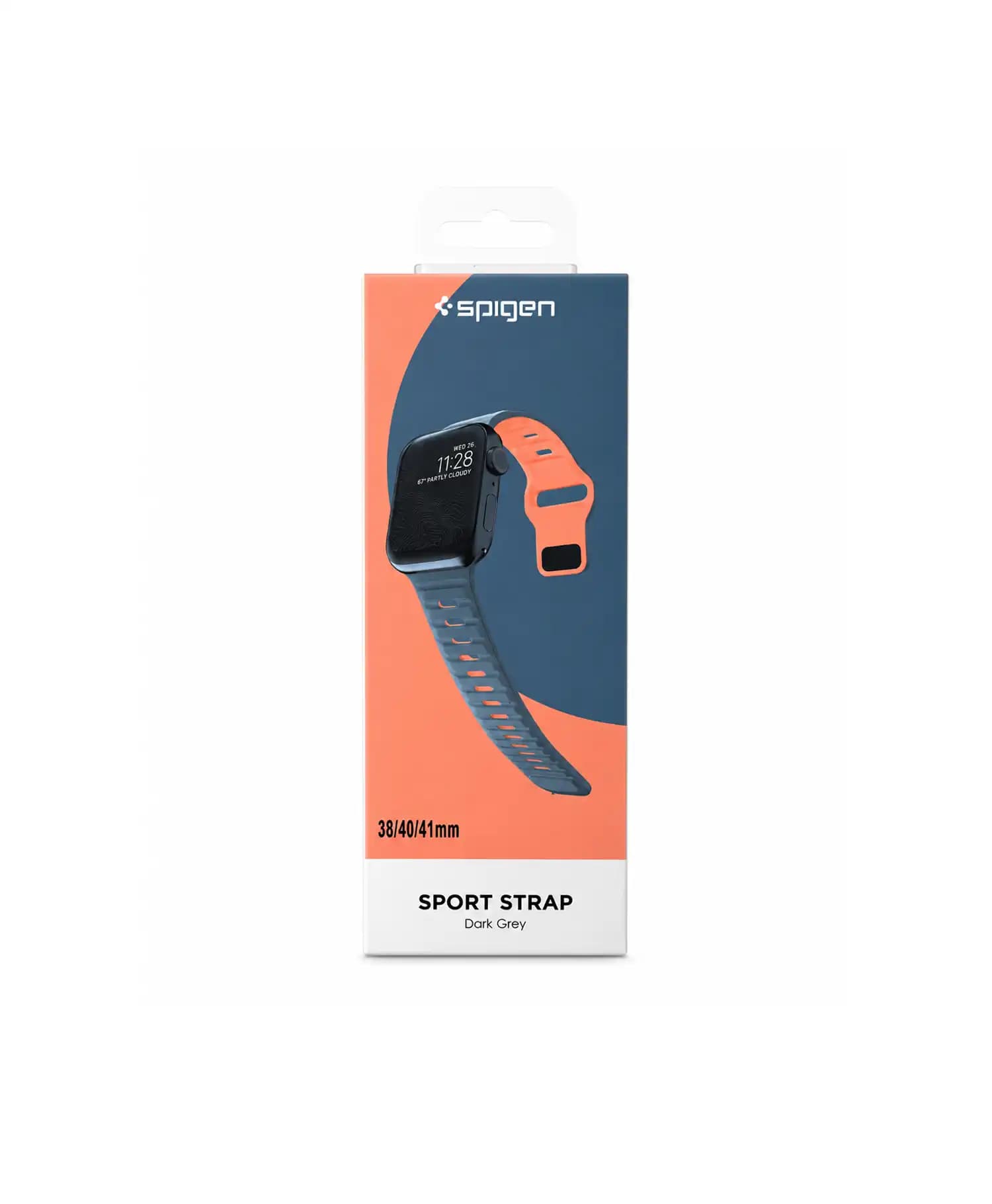 بند سیلکونی اسپرت اپل واچ سایز 38-40-41 مدل Spigen — تصویر ۴