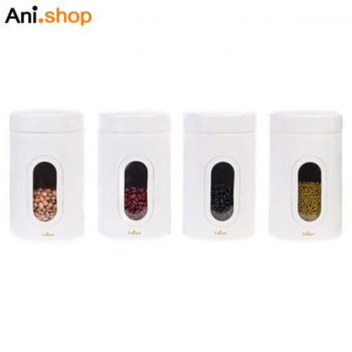 قوطی پنجره دار سفید 1.8 لیتر سفید مدل UN-5985 کد 135