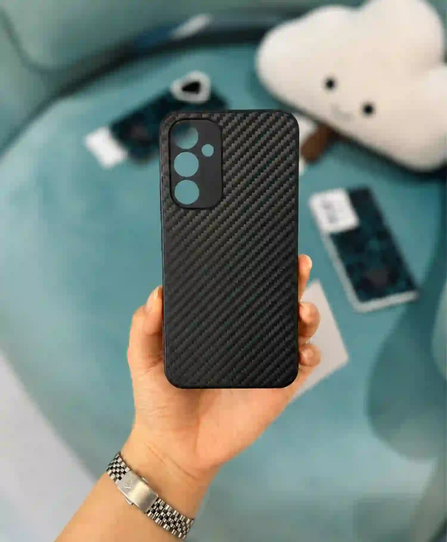 قاب ژله ای طرح کربنی گوشی موبایل Samsung A54 — تصویر ۴