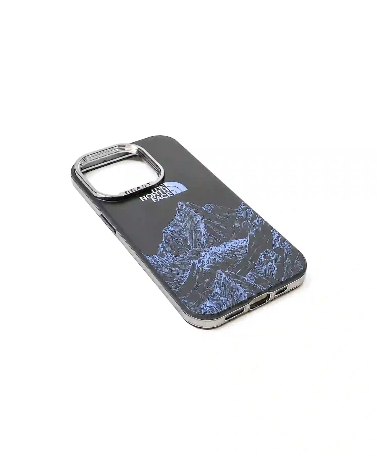 قاب North Face کی دو گوشی موبایل Iphone 15 Pro — تصویر ۳