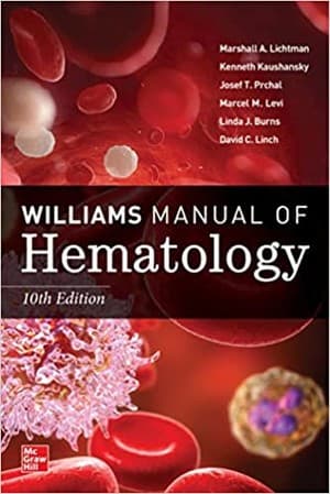 دانلود کتاب Williams Manual of Hematology 10th Edition