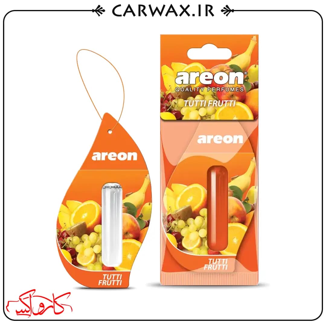 خوشبو کننده خودرو قطره ای (مایع) توتی فروتی آرئون لیکوید Areon Liquid Tutti Frutti 5ml
