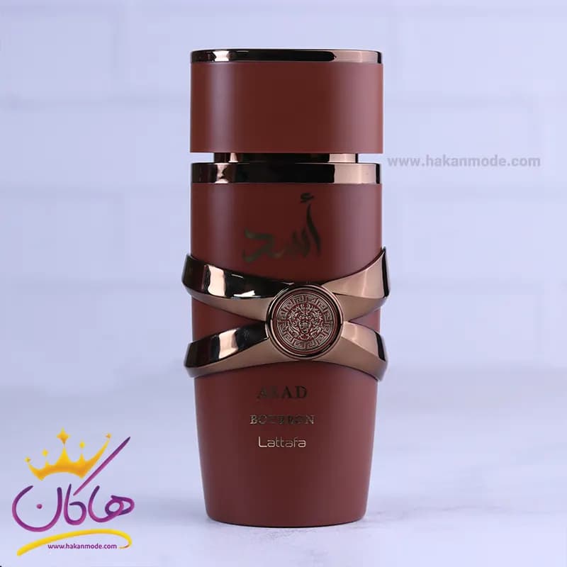 عطر مردانه لطافه اسد قهوه ای مدل آزارو د موست وانتد 100 میل — تصویر ۲