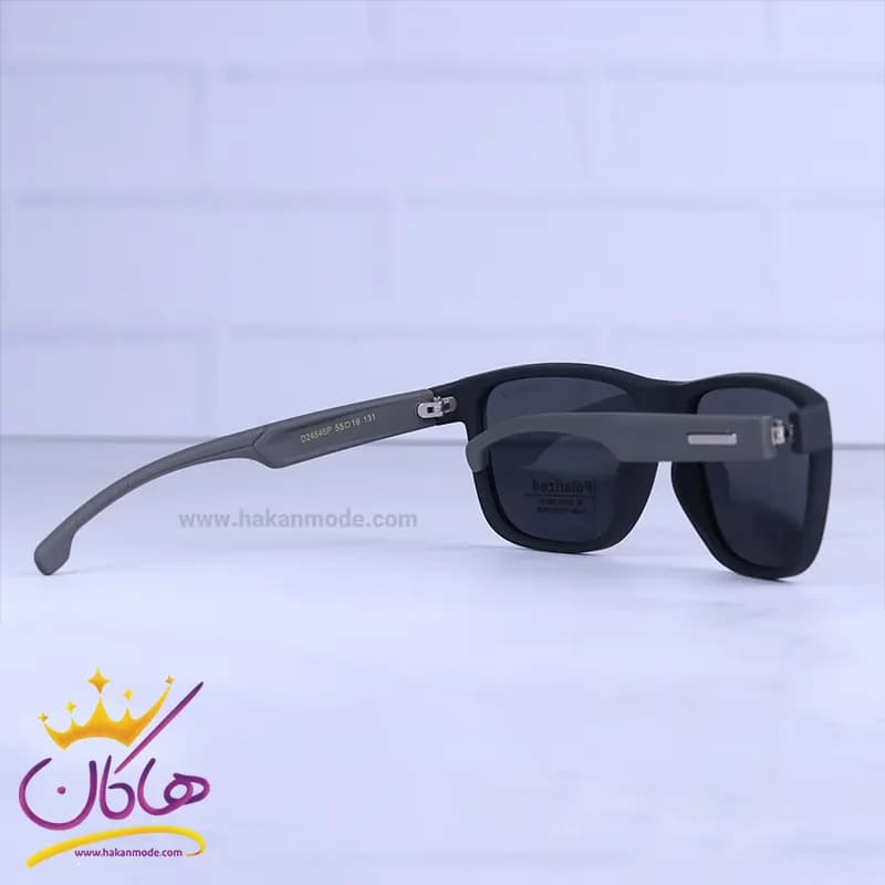 عینک آفتابی کررا مردانه فریم مشکی پلاریزه D2454P/4 — تصویر ۳