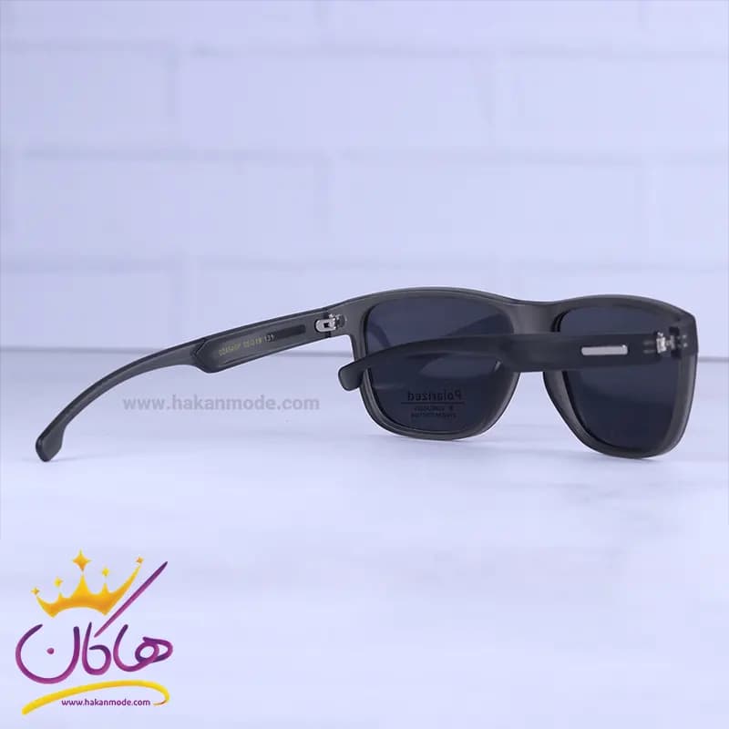 عینک آفتابی کررا مردانه فریم مشکی پلاریزه D2454P/4 — تصویر ۷