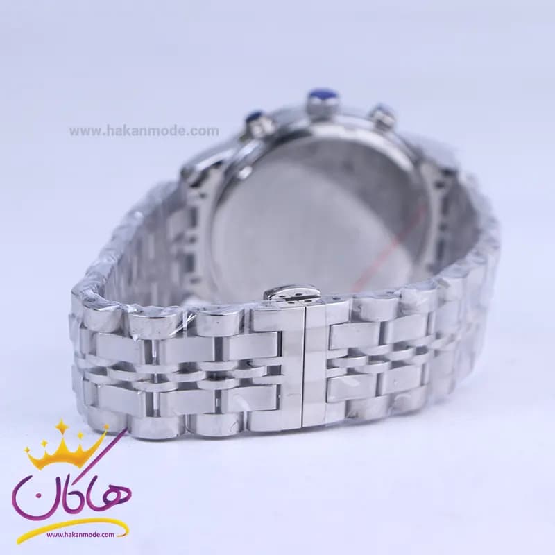 ساعت مچی مردانه رومانسون فلزی نقره ای صفحه آبی 030/1 — تصویر ۳