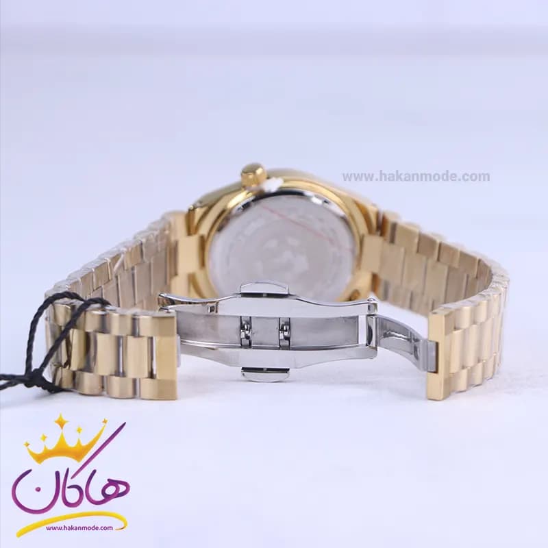 ساعت مچی سیتیزن زنانه فلزی طلایی صفحه سبز 107334/6 — تصویر ۲