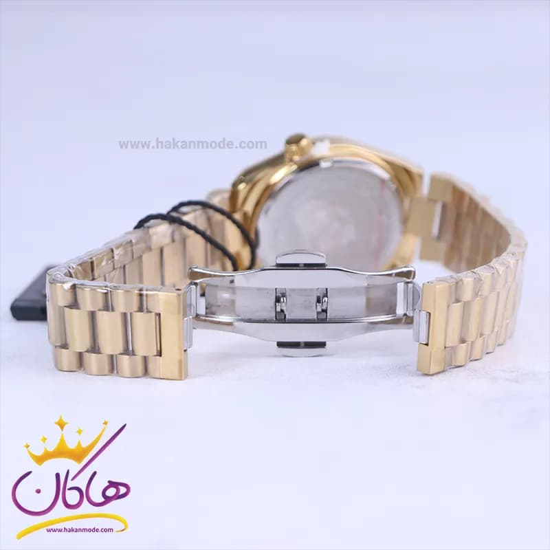 ساعت مچی زنانه سیتیزن فلزی طلایی صفحه مشکی 107334/4 — تصویر ۲